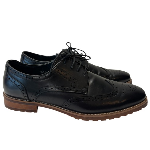 UV Signature Black Label Leather Wingtip Oxford Dress Shoes Mens‎ Size 14 #Shoes main image 4